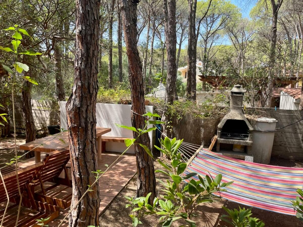 Zona barbecue e pranzo all'aperto